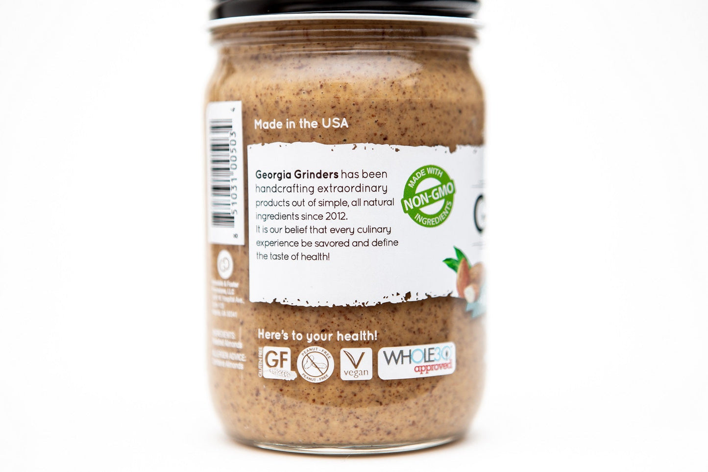 Georgia Grinders 12 oz WHOLE30 Nut Butter Assortment 4 Pack