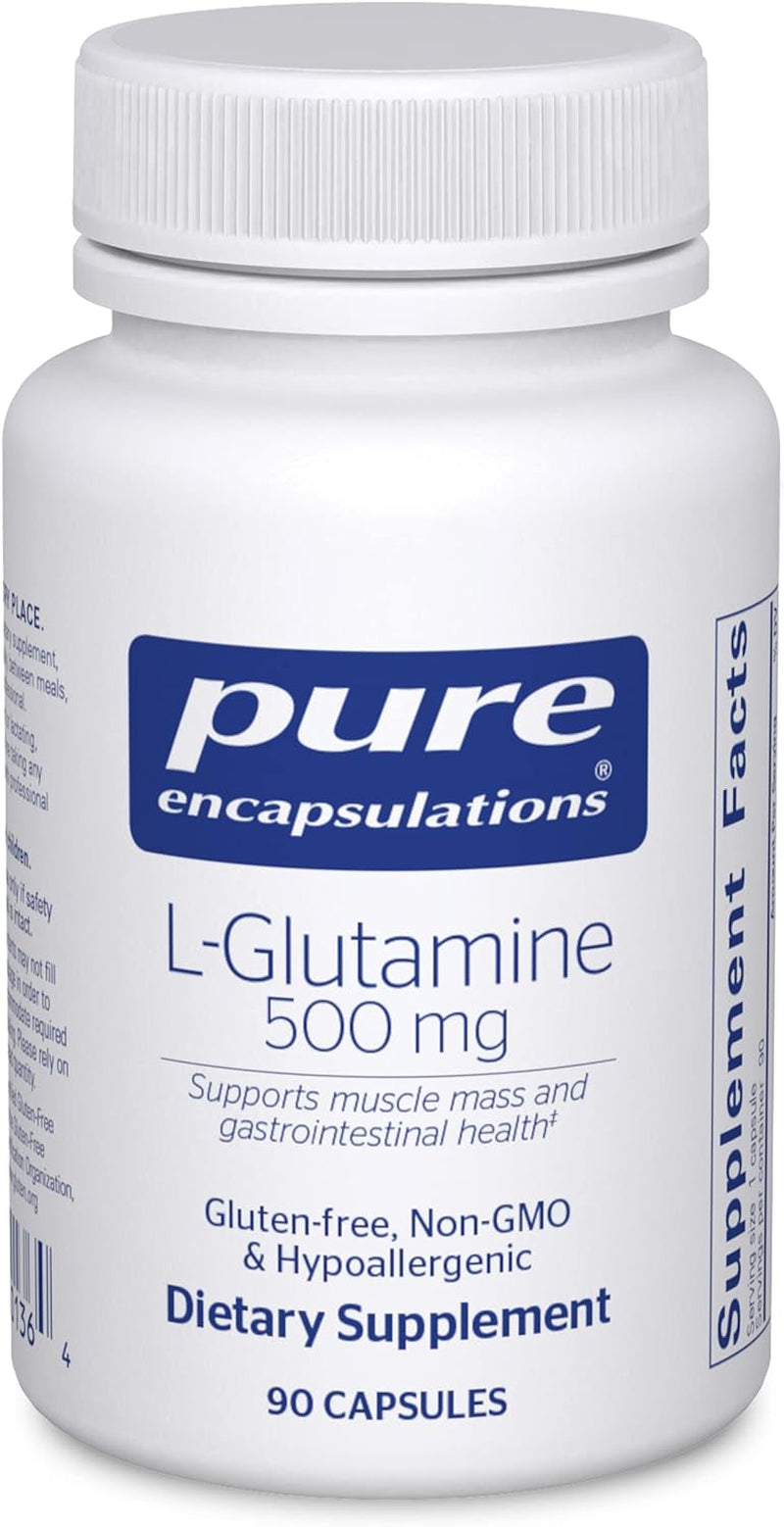 Pure Encapsulations L-Glutamine 500 Mg - 90 Capsules