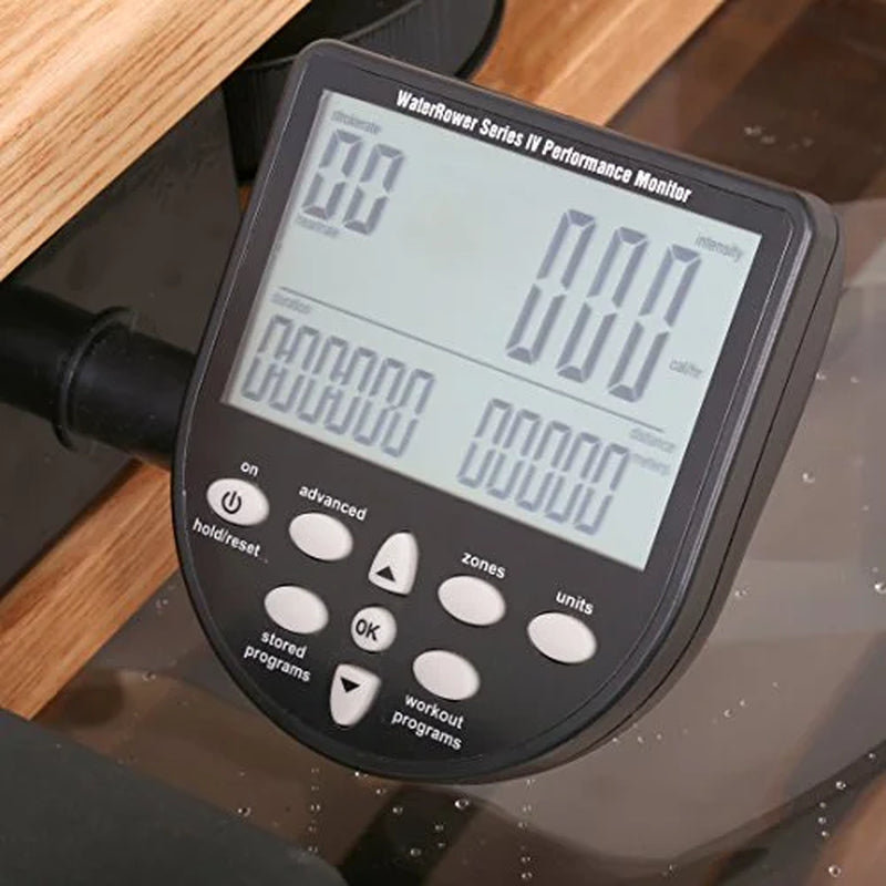 Waterrower Natural Rowing Machine in Ash Wood with S4 Monitor