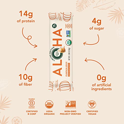 ALOHA Organic Plant Protein Bars 12pk