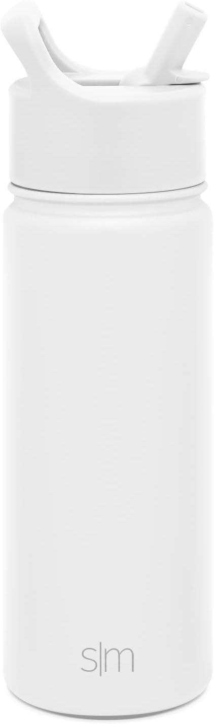 Simple Modern Water Bottle with Straw and Chug Lid 18-32oz Options