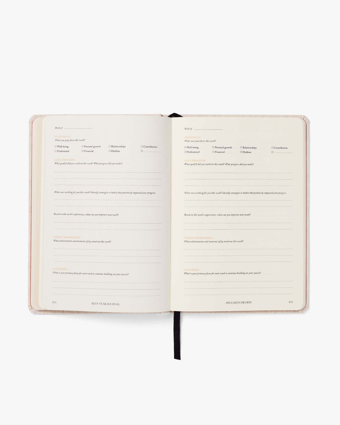 Best Year Journal - Blue 2nd Edition