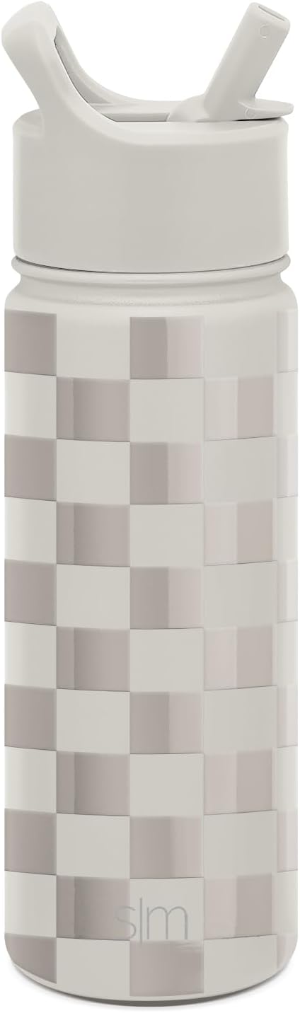 Simple Modern Water Bottle with Straw and Chug Lid 18-32oz Options