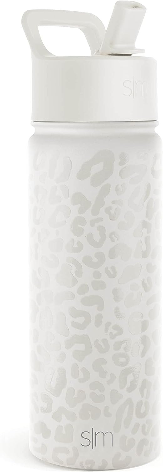 Simple Modern Water Bottle with Straw and Chug Lid 18-32oz Options