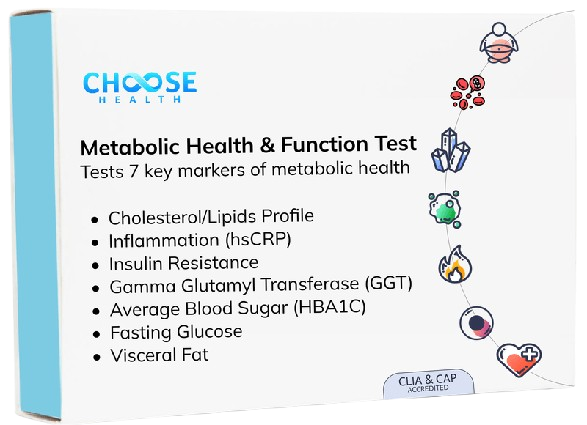 7-in-1 Core Metabolic Health Test by Choose Health
