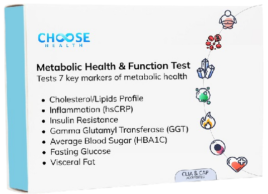 7-in-1 Core Metabolic Health Test by Choose Health