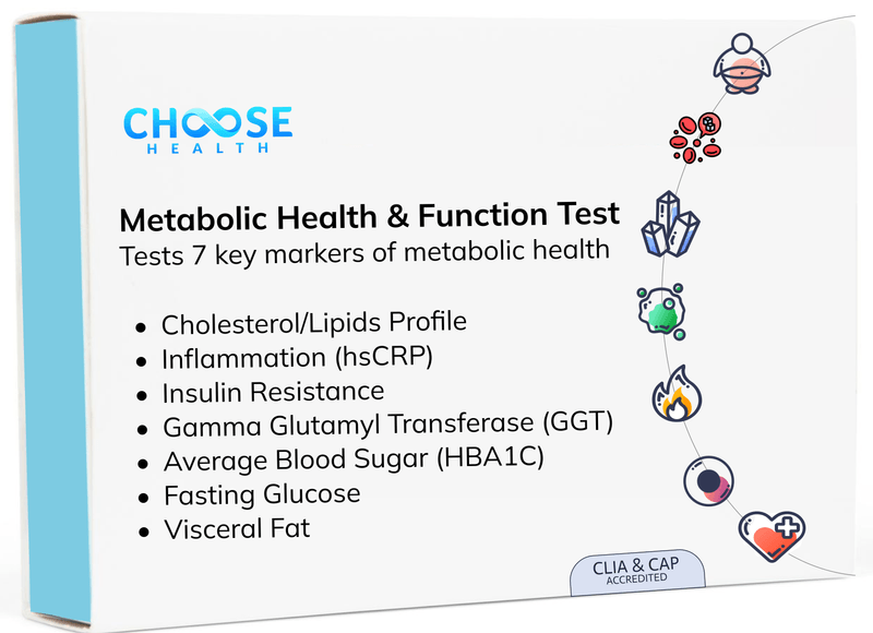 7-in-1 Core Metabolic Health Test by Choose Health