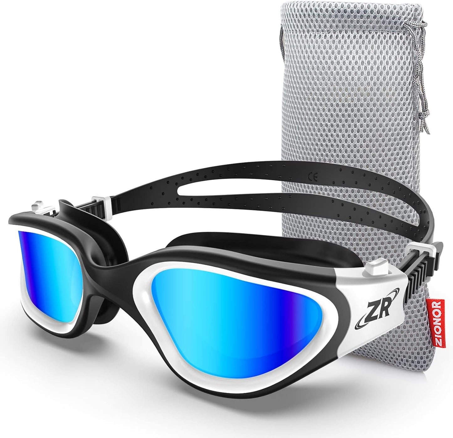 ZIONOR Swim Goggles, Polarized, Anti-Fog for Men Women Adult