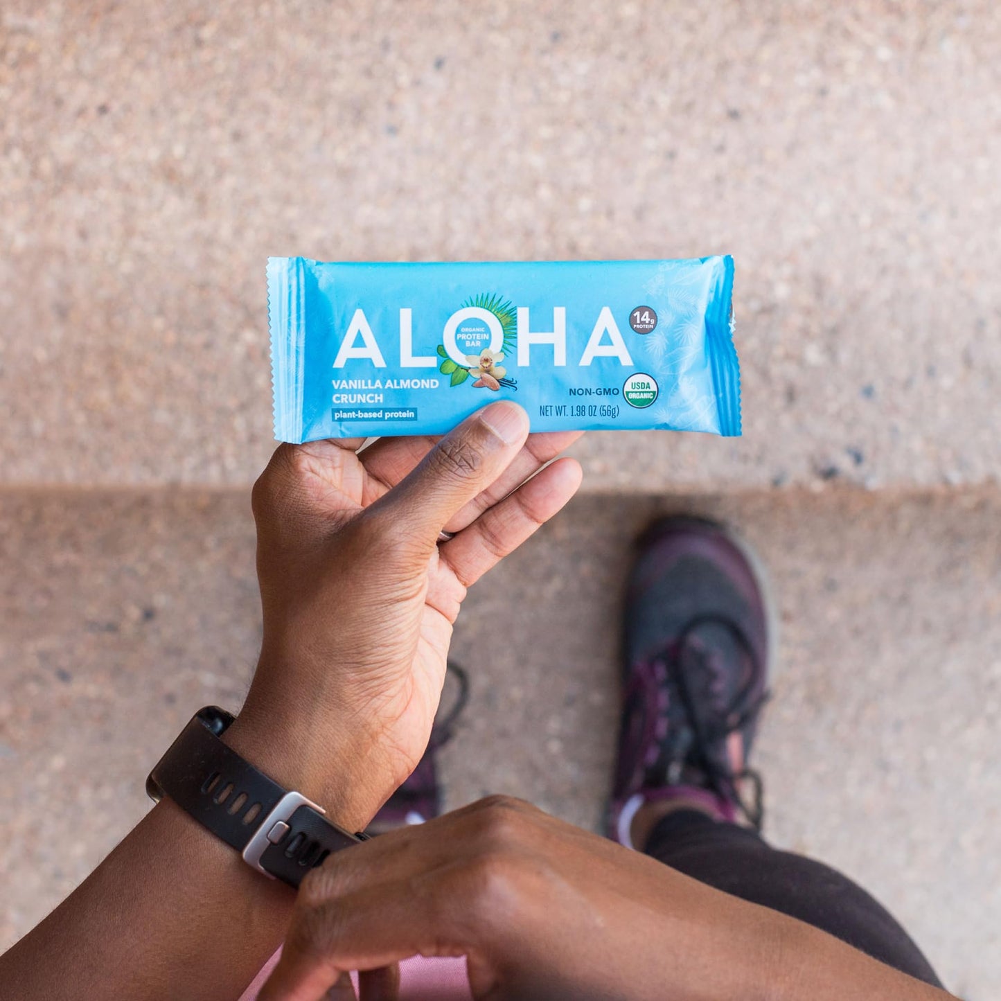 ALOHA Organic Plant Protein Bars 12pk