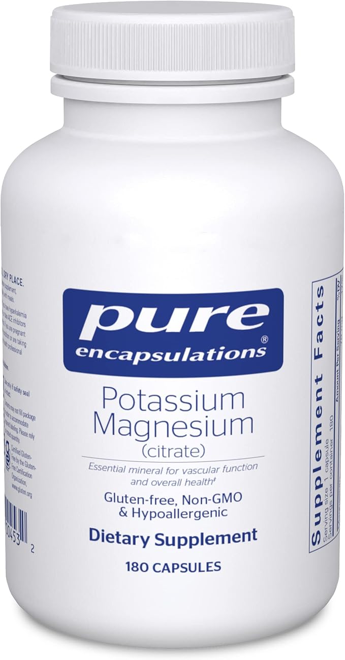Pure Encapsulations Potassium Magnesium (Citrate)