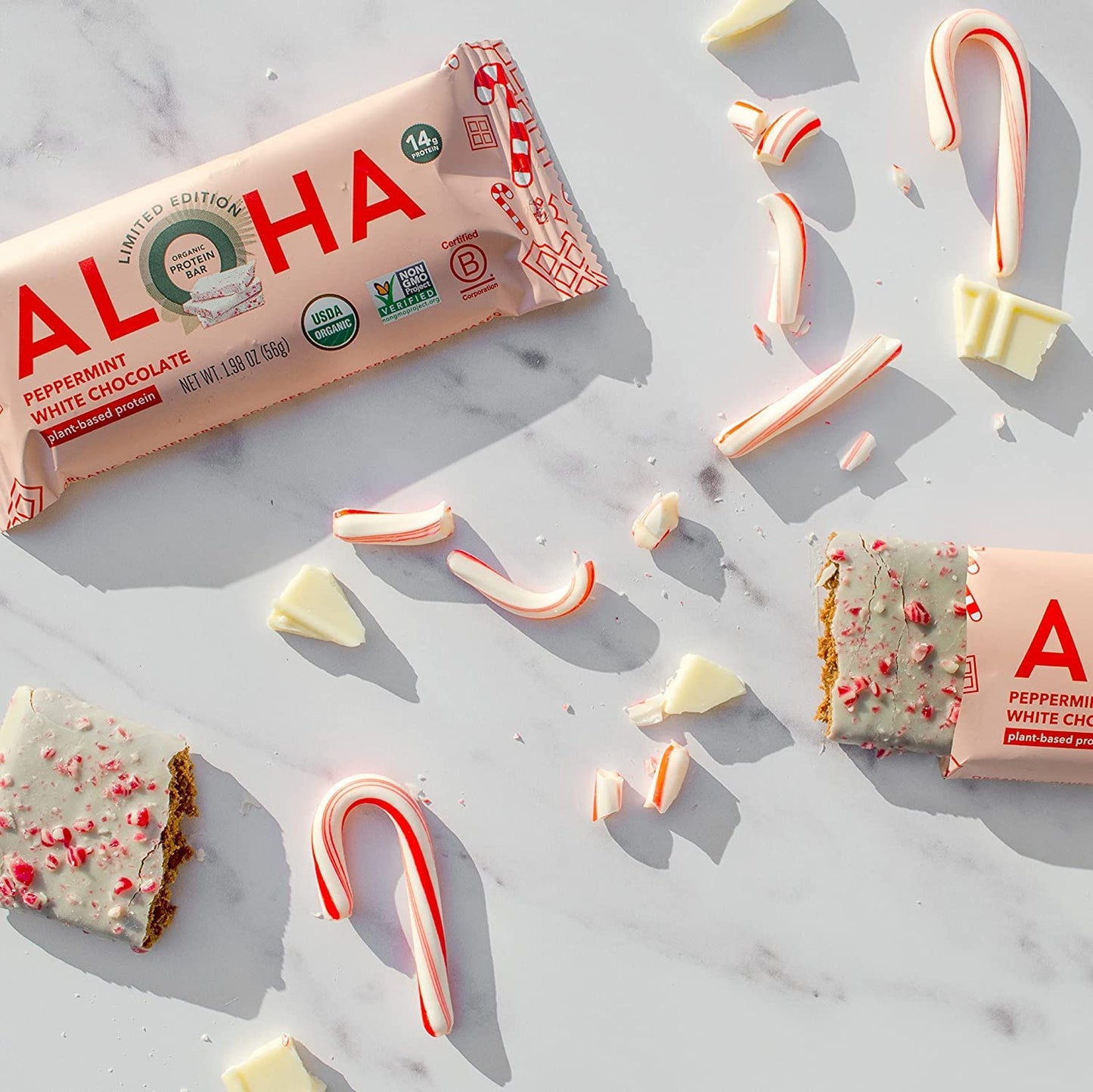 ALOHA Organic Plant Protein Bars 12pk
