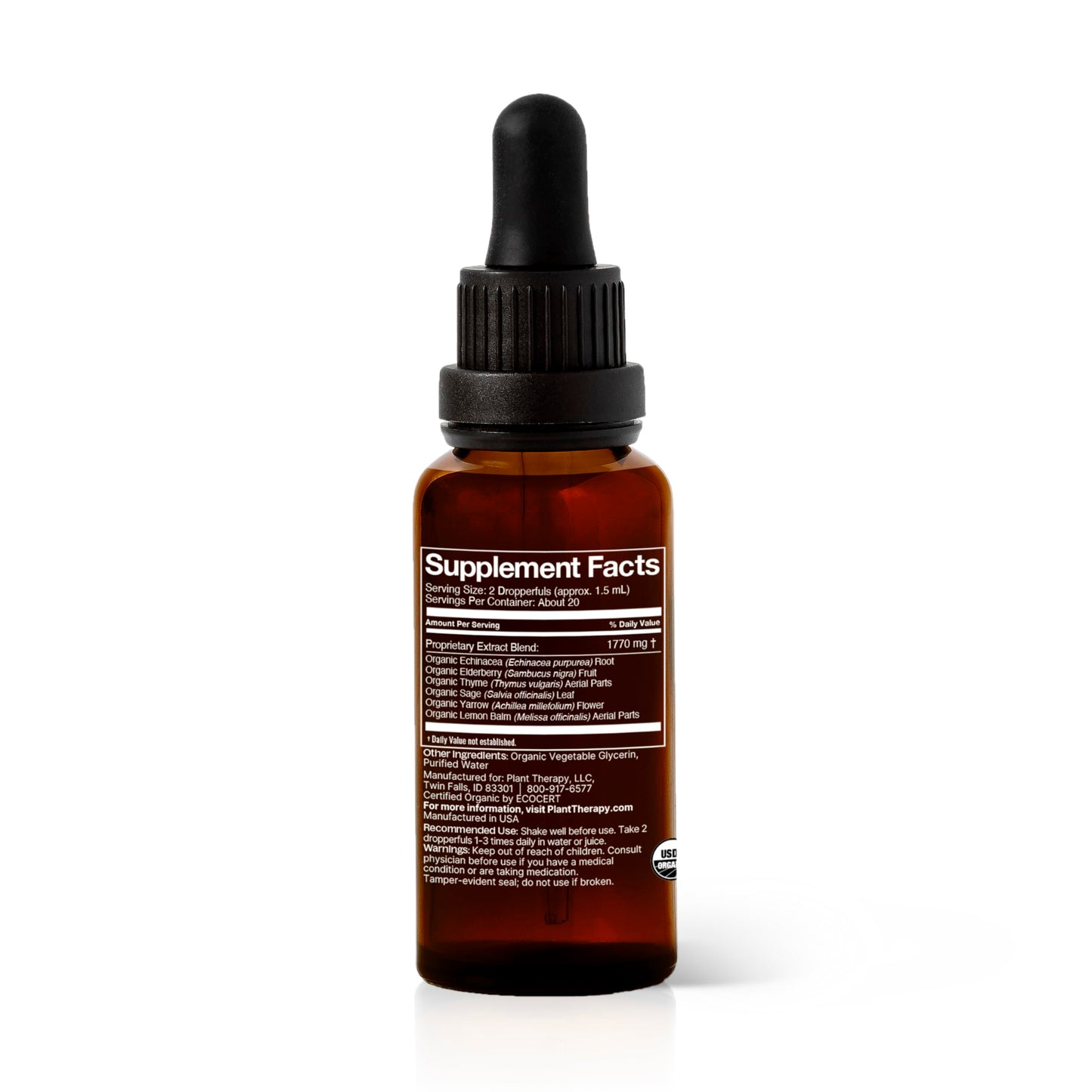 Plant Therapy Total Wellness Trio Immunity Boost Drops