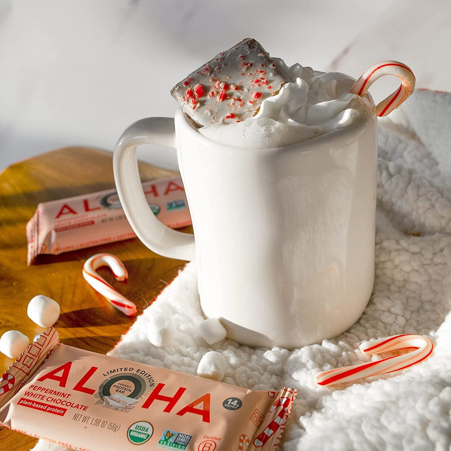 ALOHA Organic Plant Protein Bars 12pk