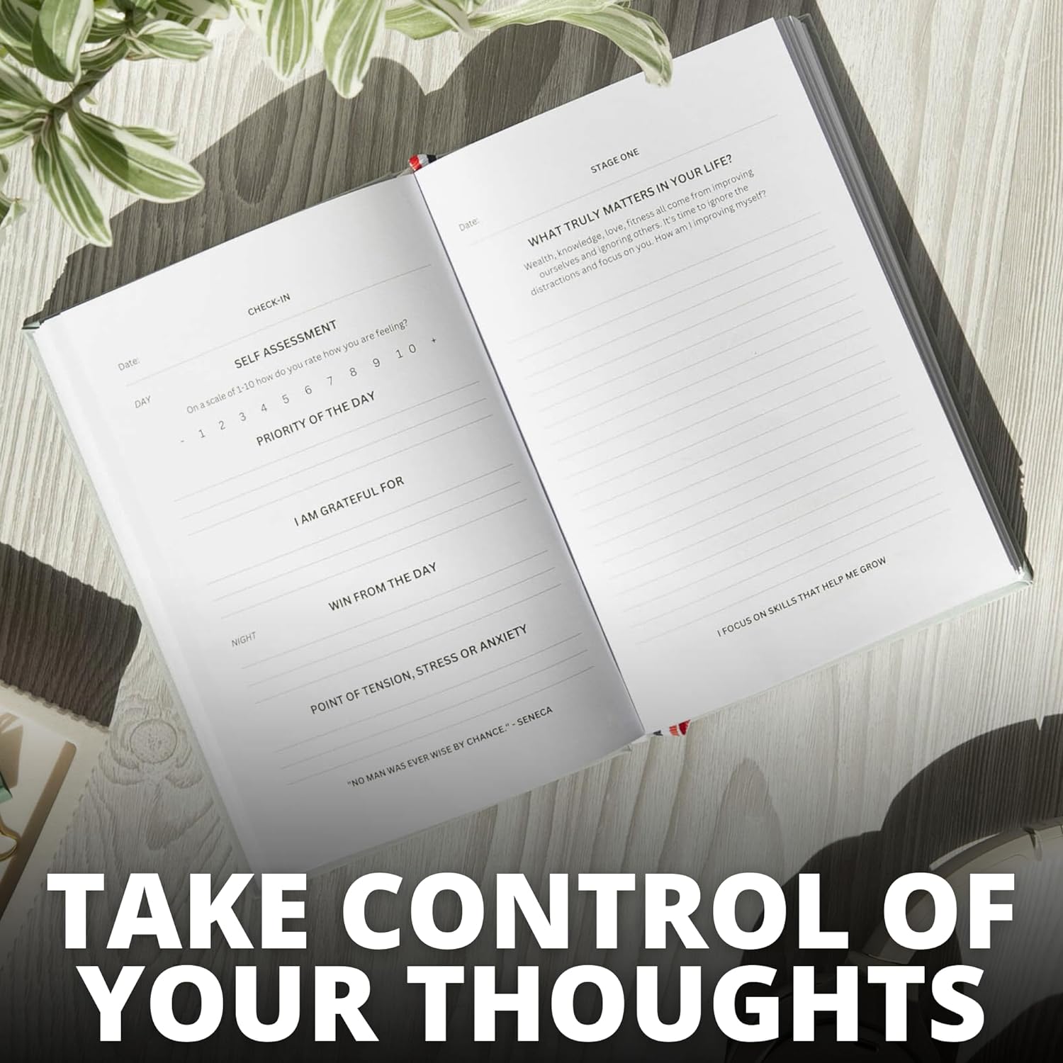 Mind of a Champion - Self-Mastery & Mindfulness Journal for Men