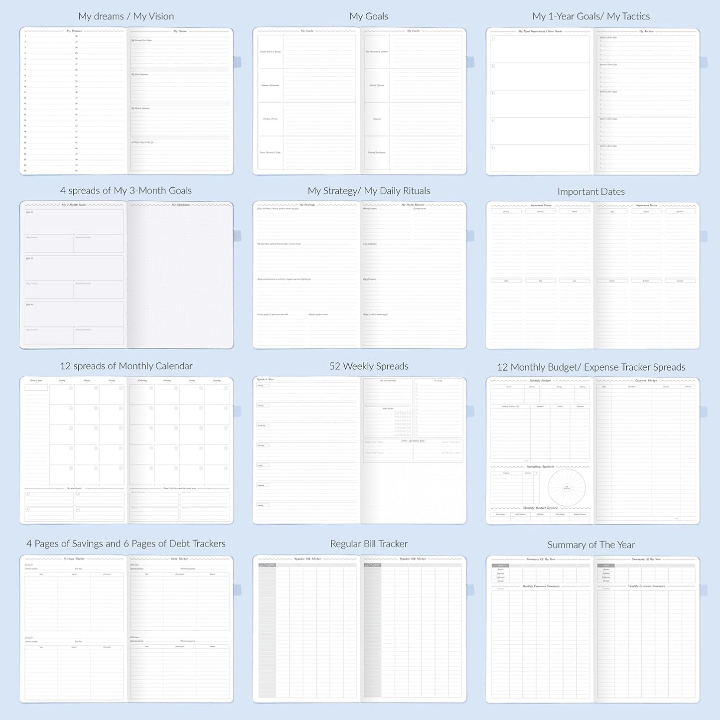 Gogirl Planner PRO - Weekly Planner and Organizer