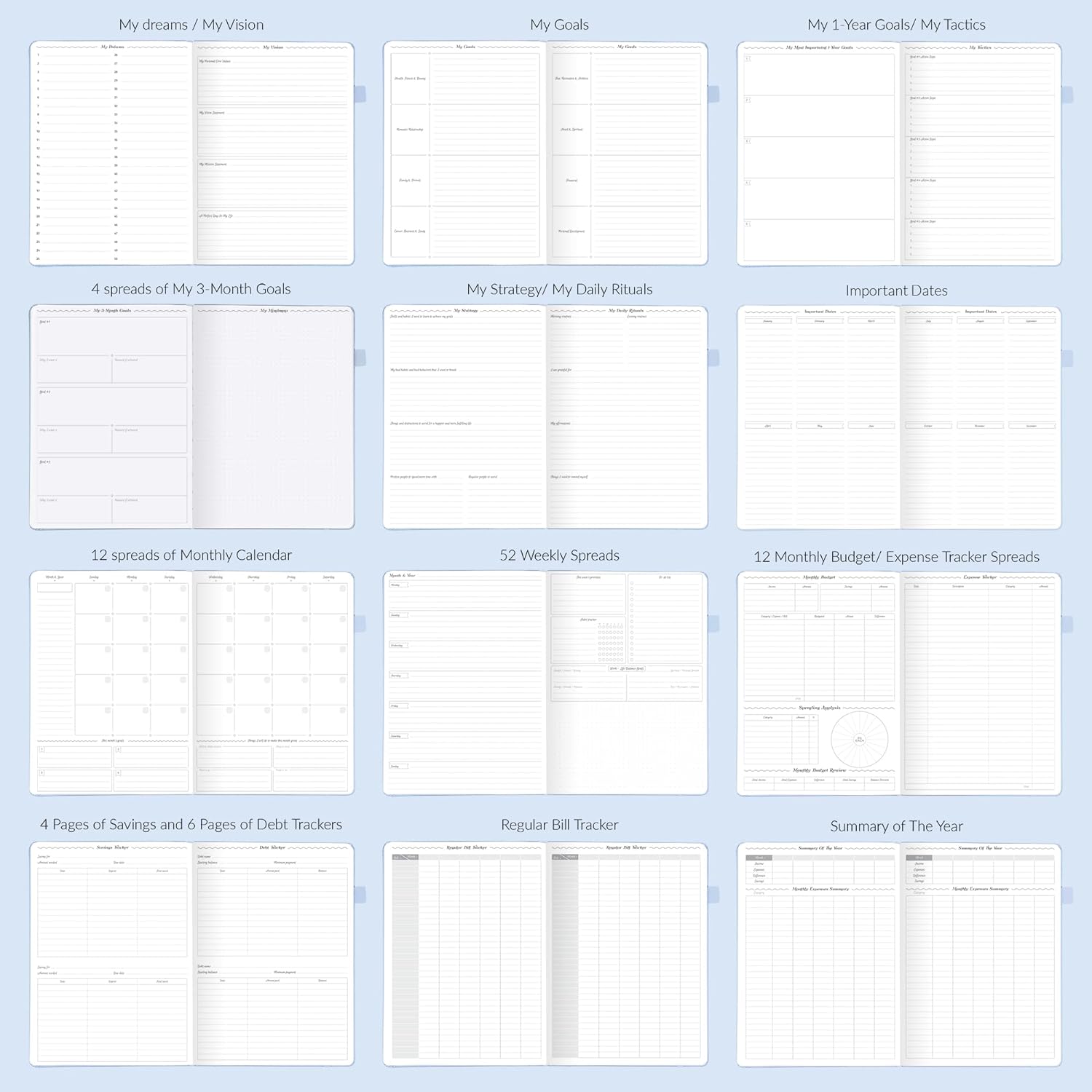 Gogirl Planner PRO - Weekly Planner and Organizer