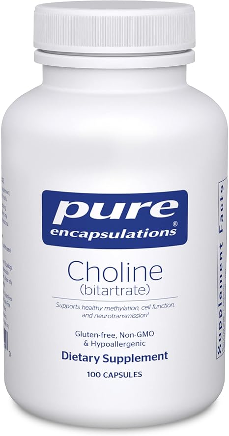 Choline Bitartrate- 275mg - 100 Count