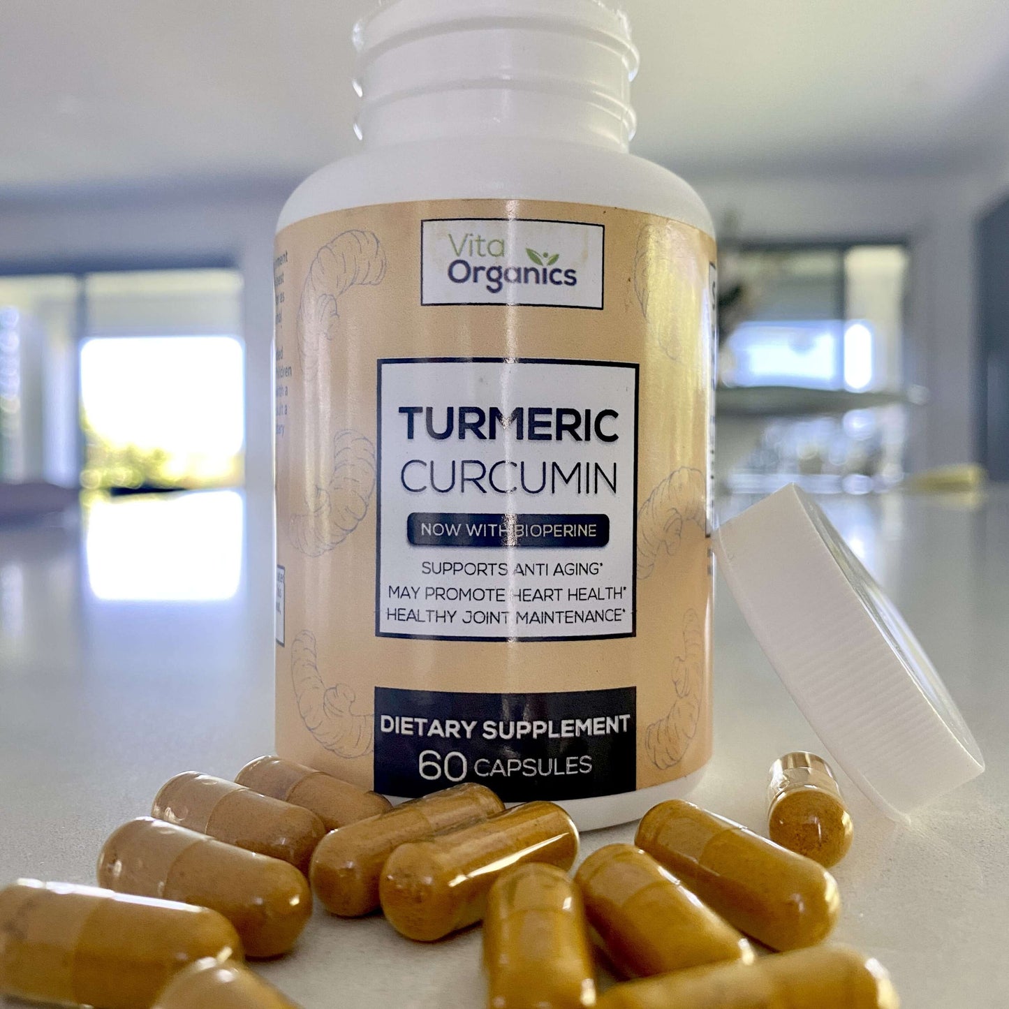 Turmeric Curcumin w/BioPerine by Vita Organics