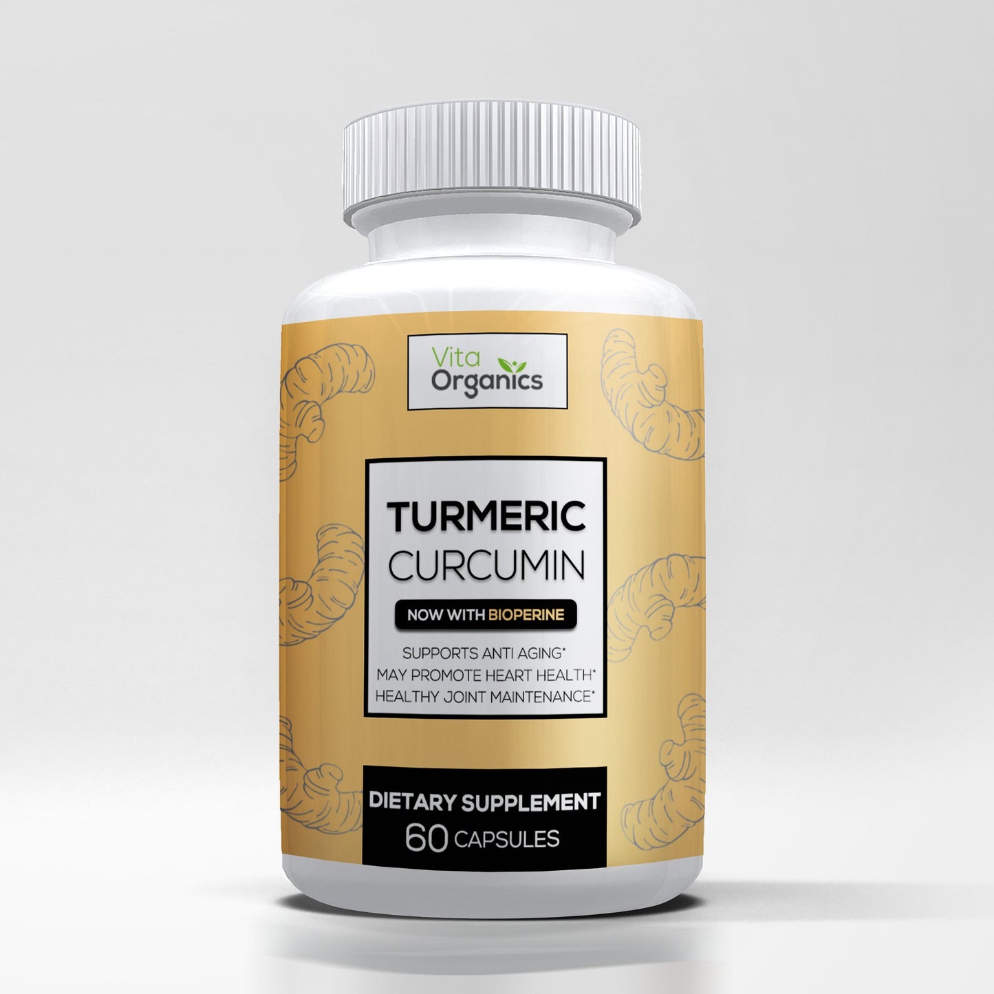 Turmeric Curcumin w/BioPerine by Vita Organics