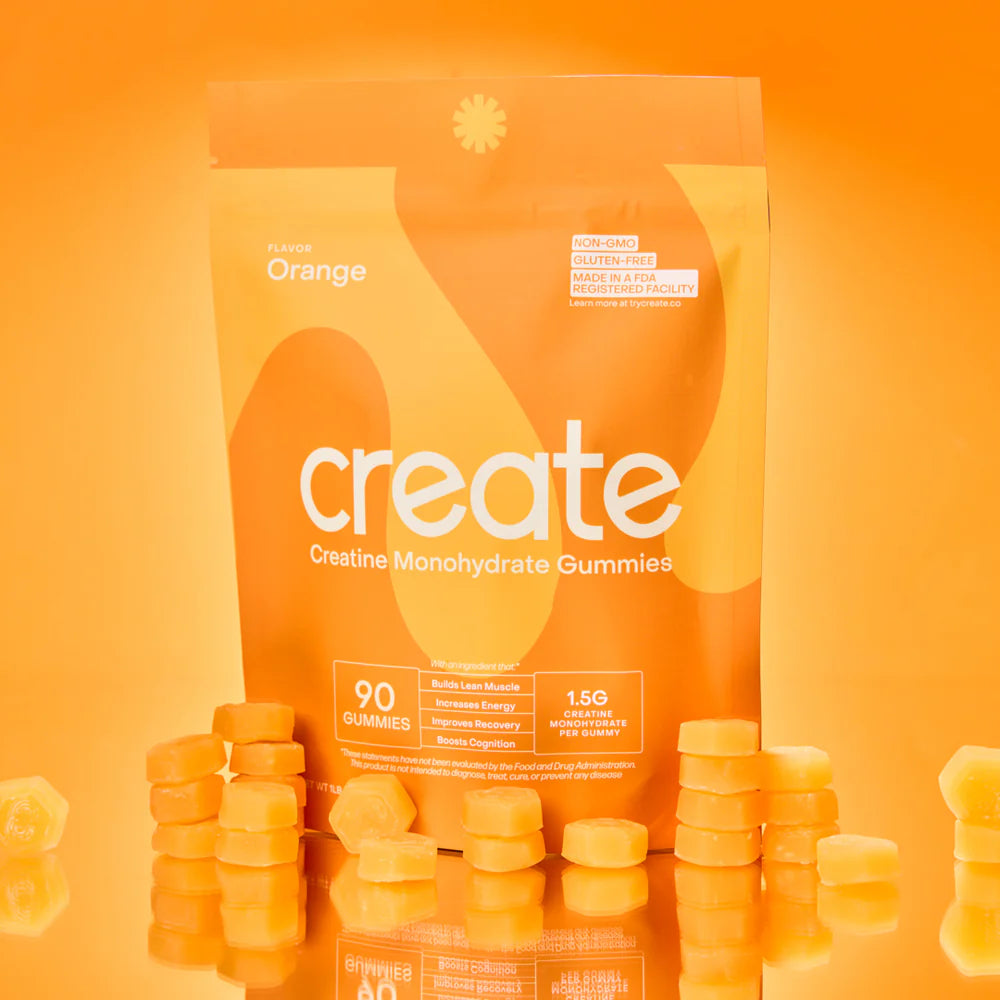 Create Creatine Monohydrate Gummies - 90 Count