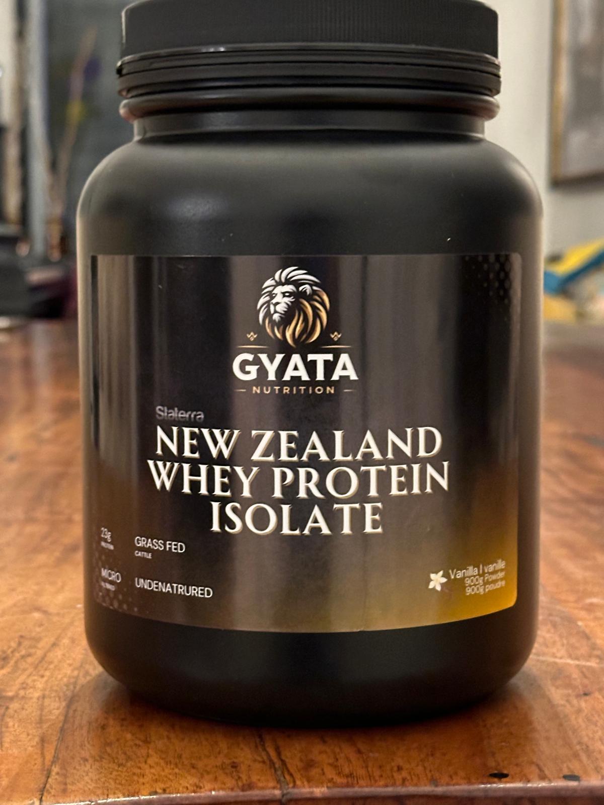 Whey Protein Isolate by Gyata Nutrition