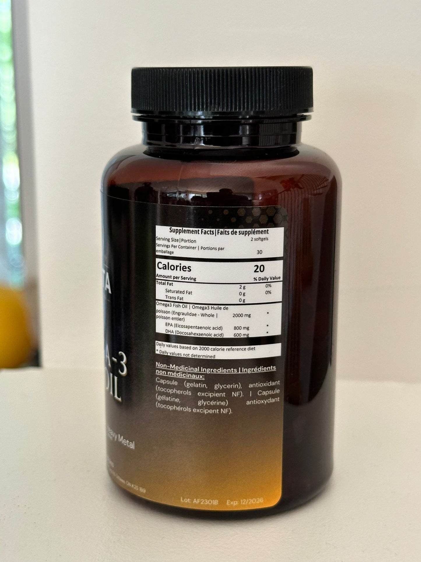 Omega-3 Fish Oil by Gyata Nutrition