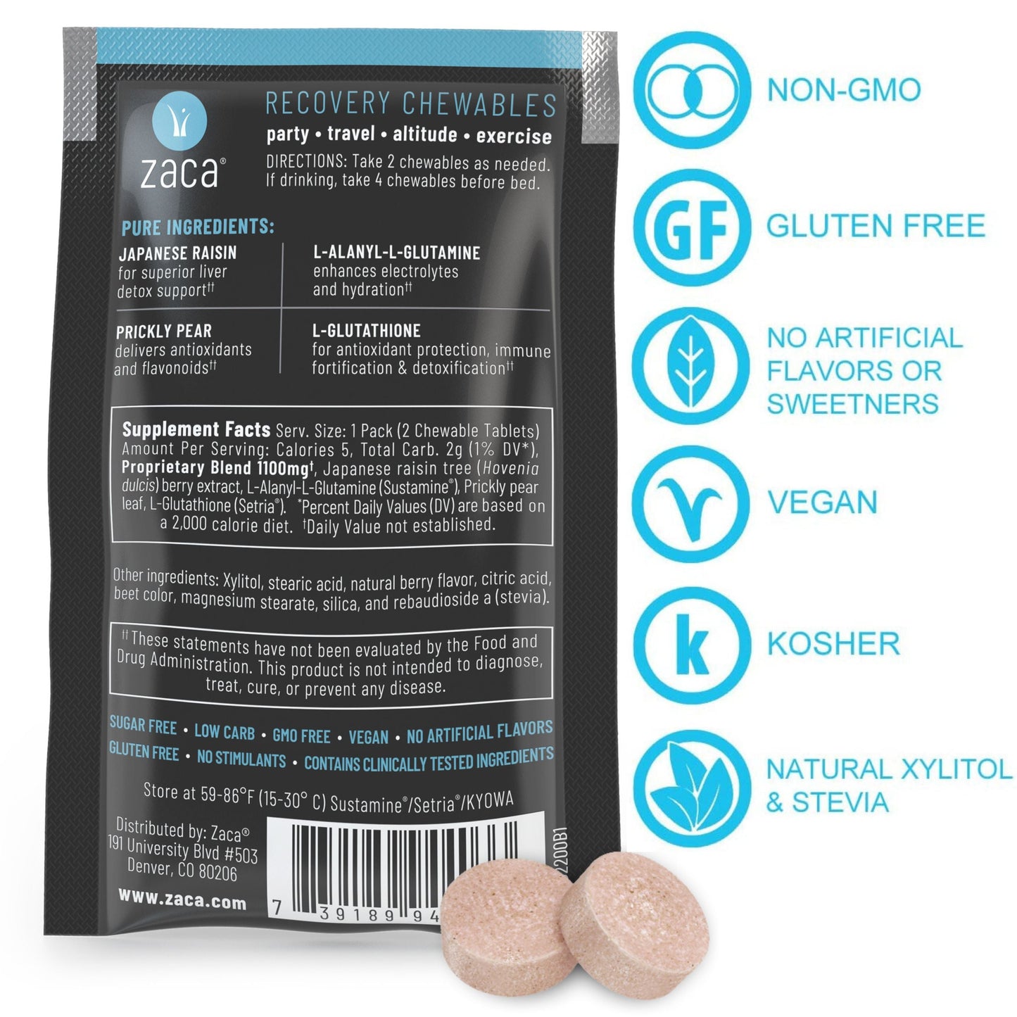 Recovery Chewables by Zaca