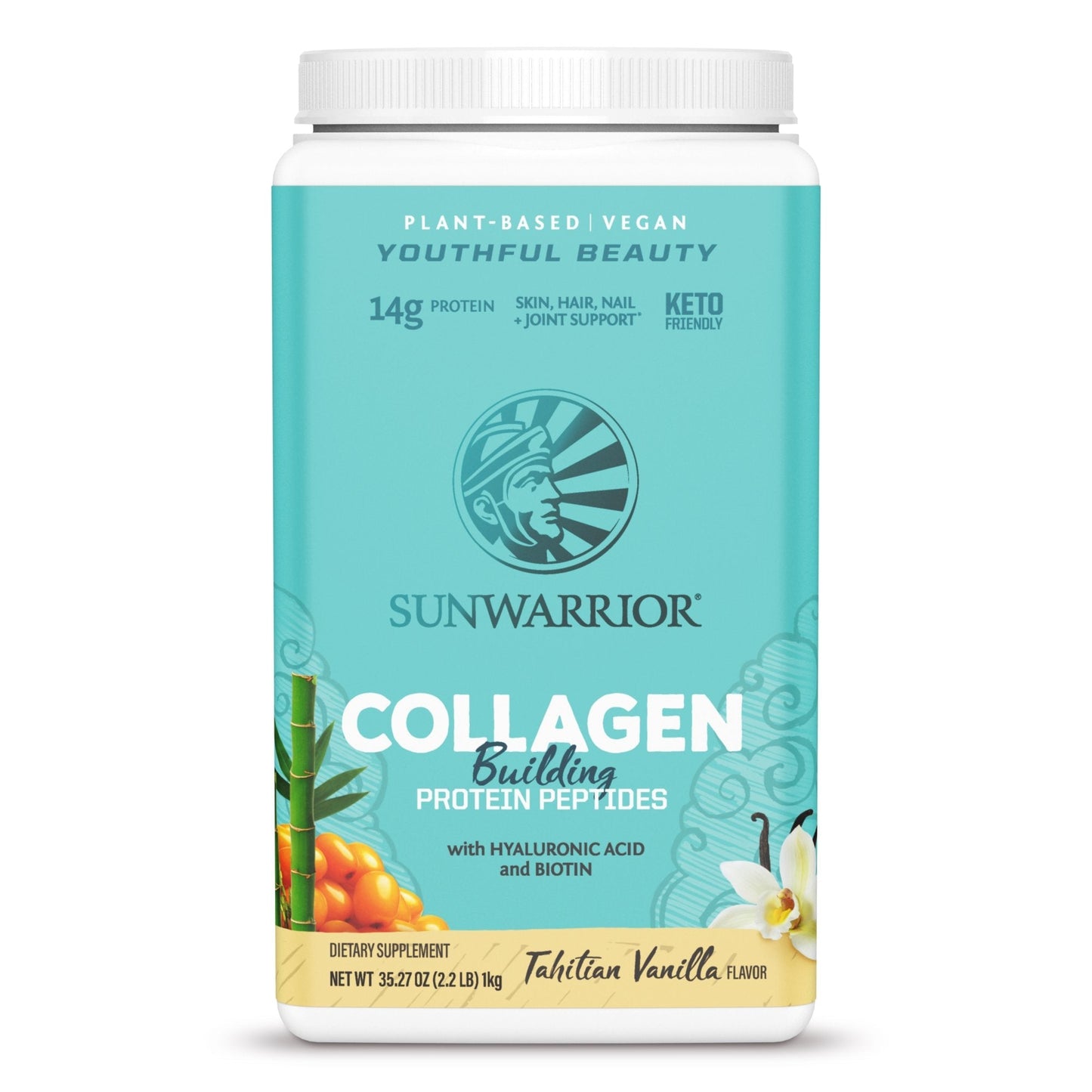 Tahitian Vanilla Collagen Building Protein Peptides by Sunwarrior