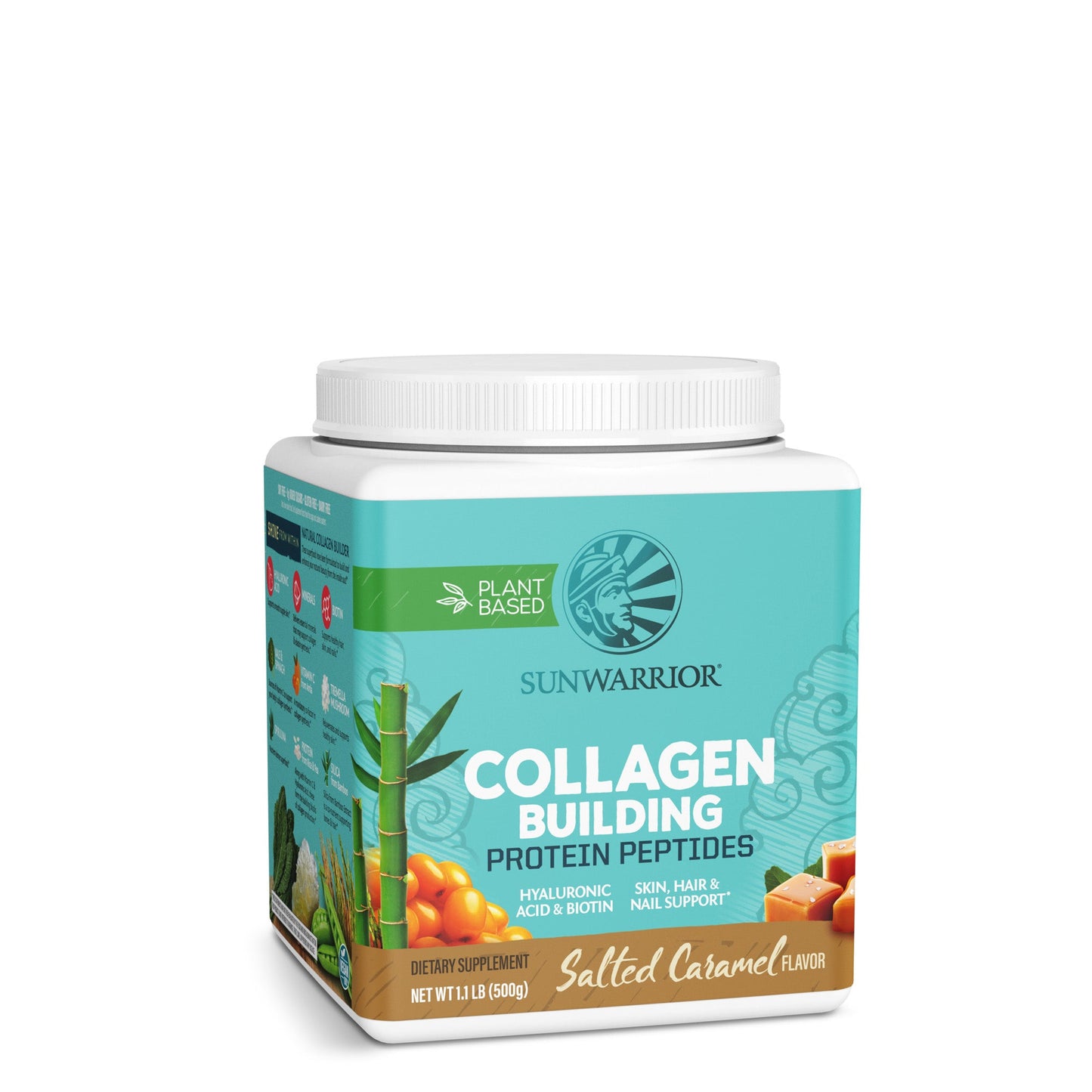 Salted Caramel Collagen Building Protein Peptides by Sunwarrior