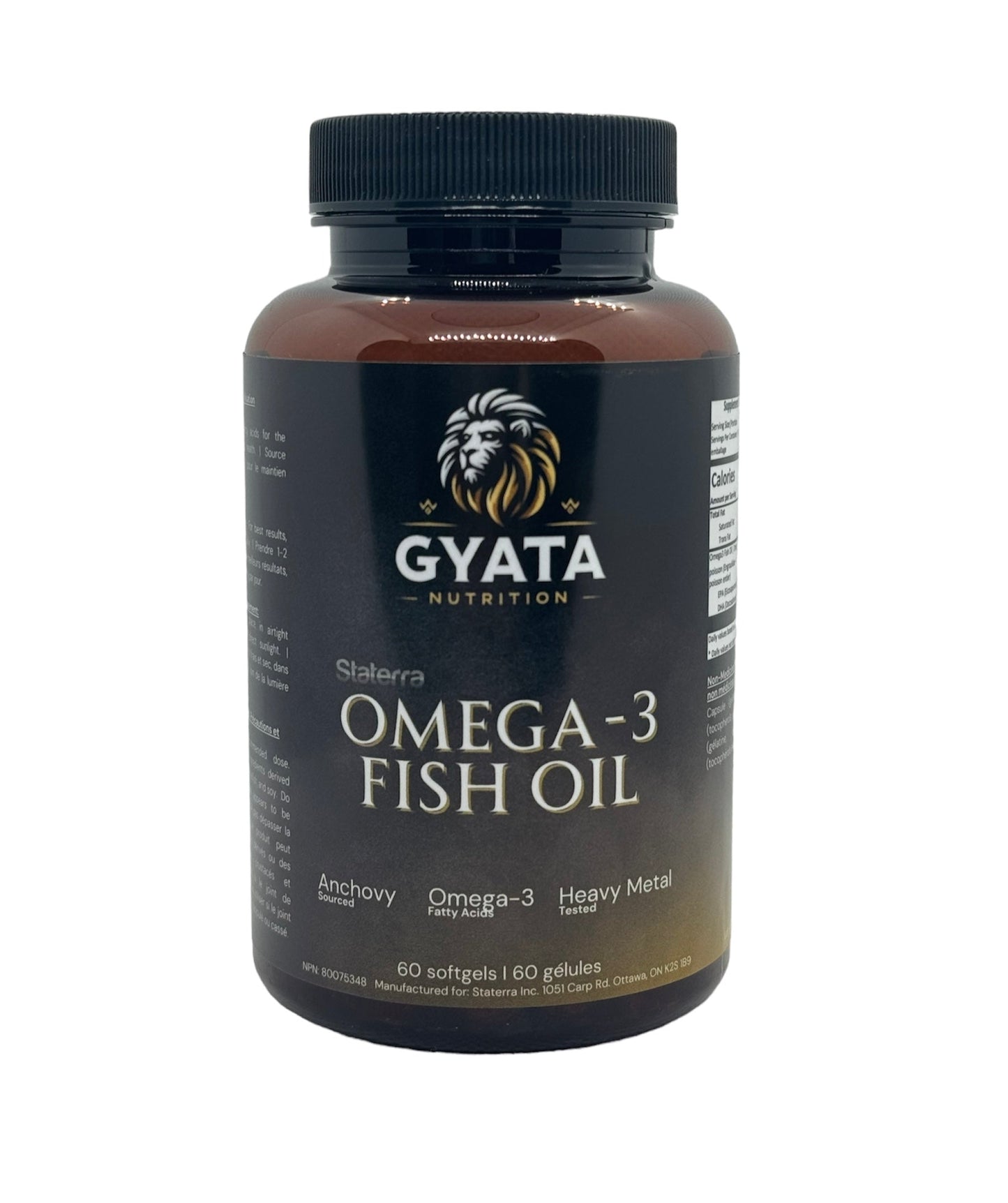 Omega-3 Fish Oil by Gyata Nutrition