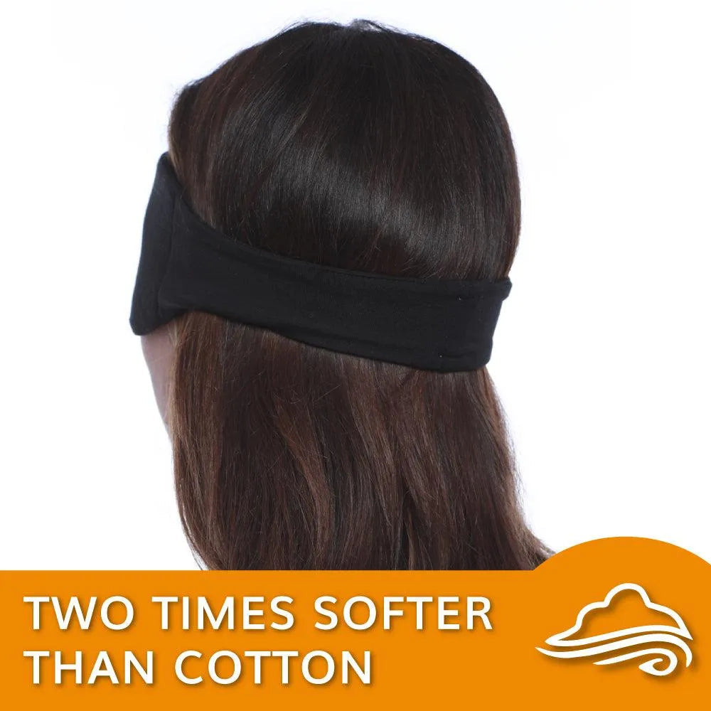 Escape Sleep Mask in Jet Black - HappyLuxe