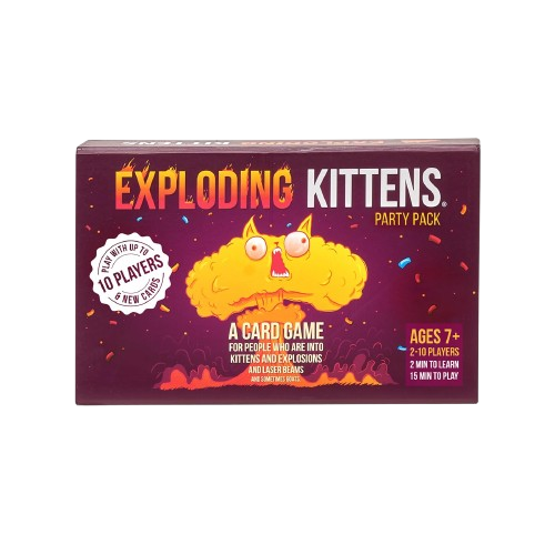 Exploding Kittens Party Pack Card Game 2-10 Players