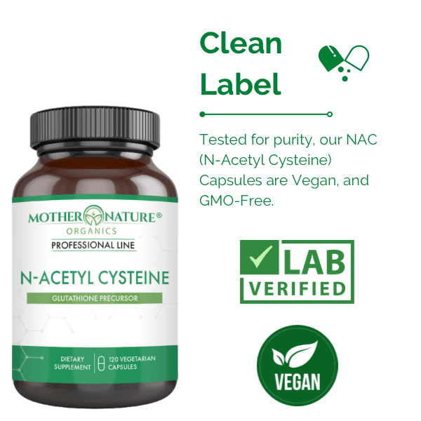 Mother Nature Organics NAC Capsules