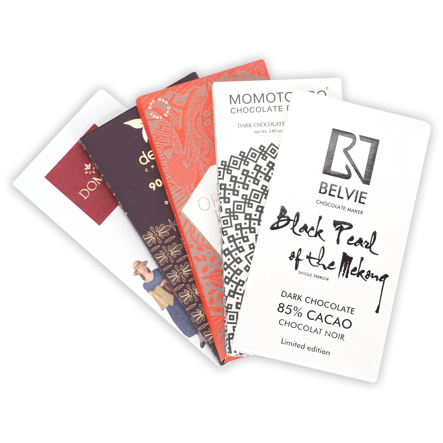 Best of Keto Chocolate Bundle (5 Bars) by Bar & Cocoa