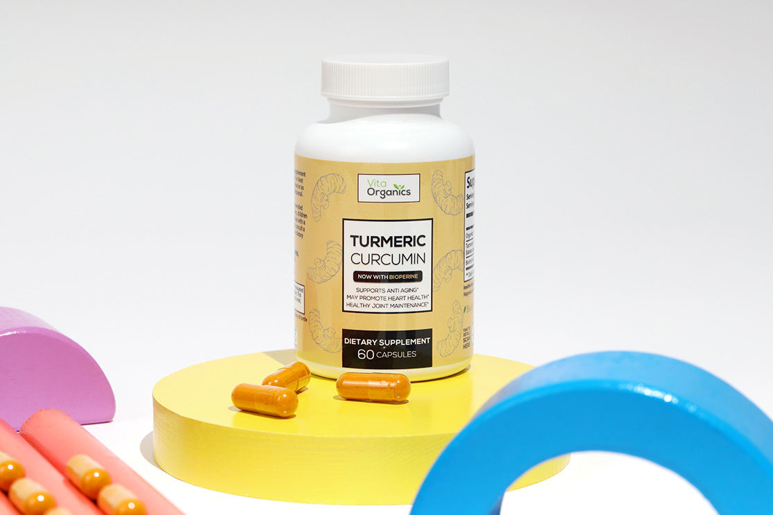 Turmeric Curcumin w/BioPerine by Vita Organics