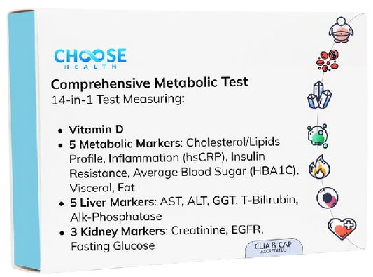 14-in-1 Comprehensive Metabolic Health Test by Choose Health