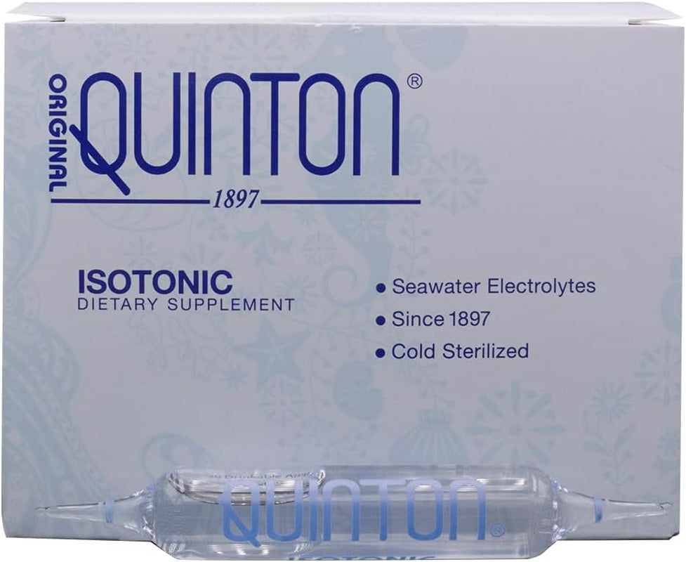 Original Quinton Isotonic Solution = Liquid Hydration, Electrolyte + Multi Minerals Supplement =