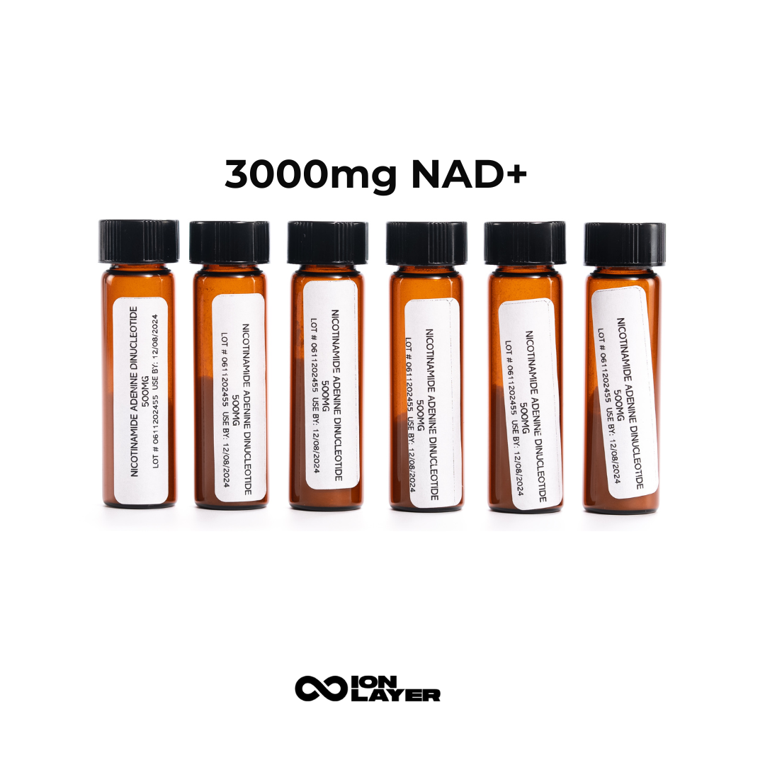 Ion Layer NAD+ Patches 6 Treatments 500mg Each