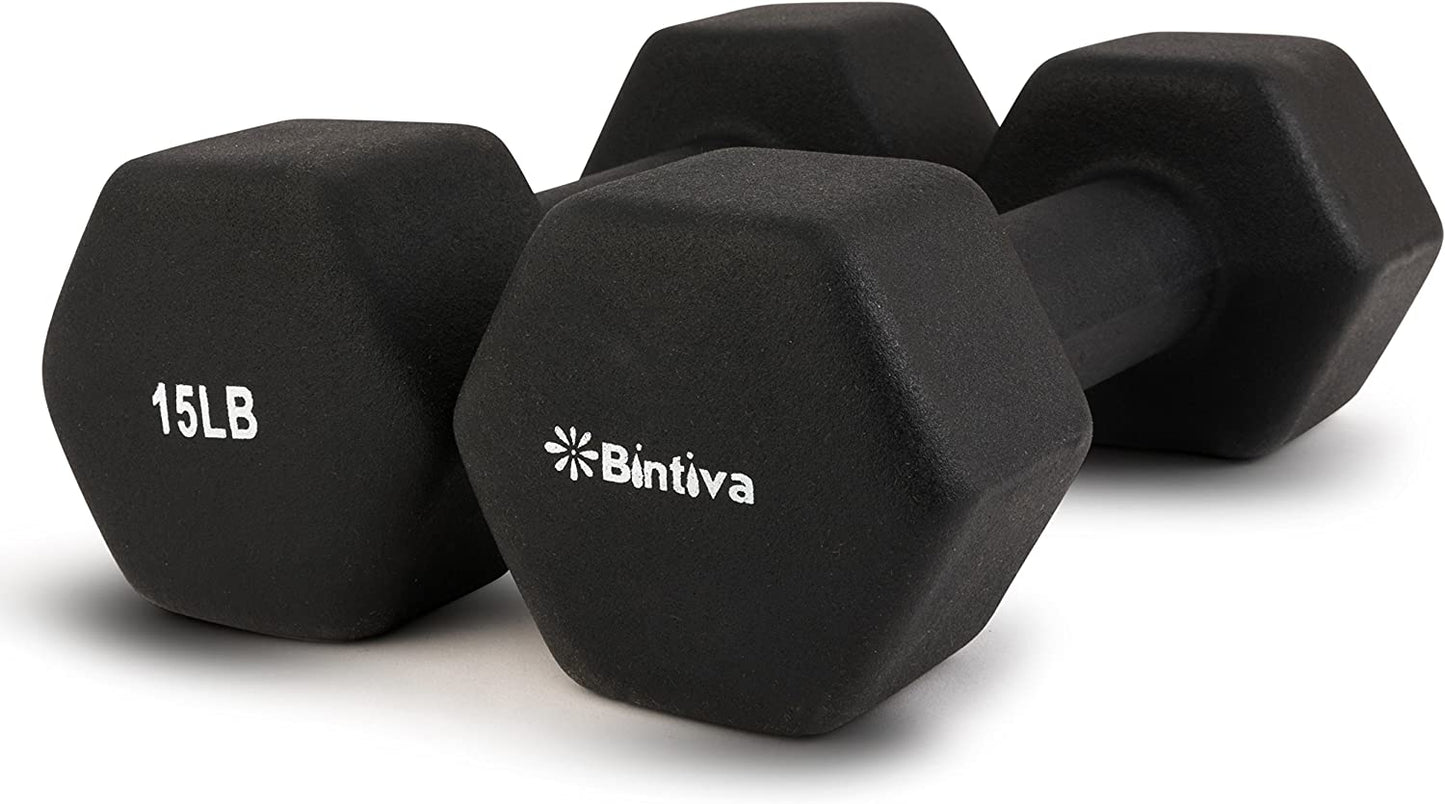 Neoprene Hexagon Shaped Dumbbells