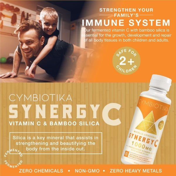 Cymbiotika Liposomal Vitamin C by Mother Nature Organics