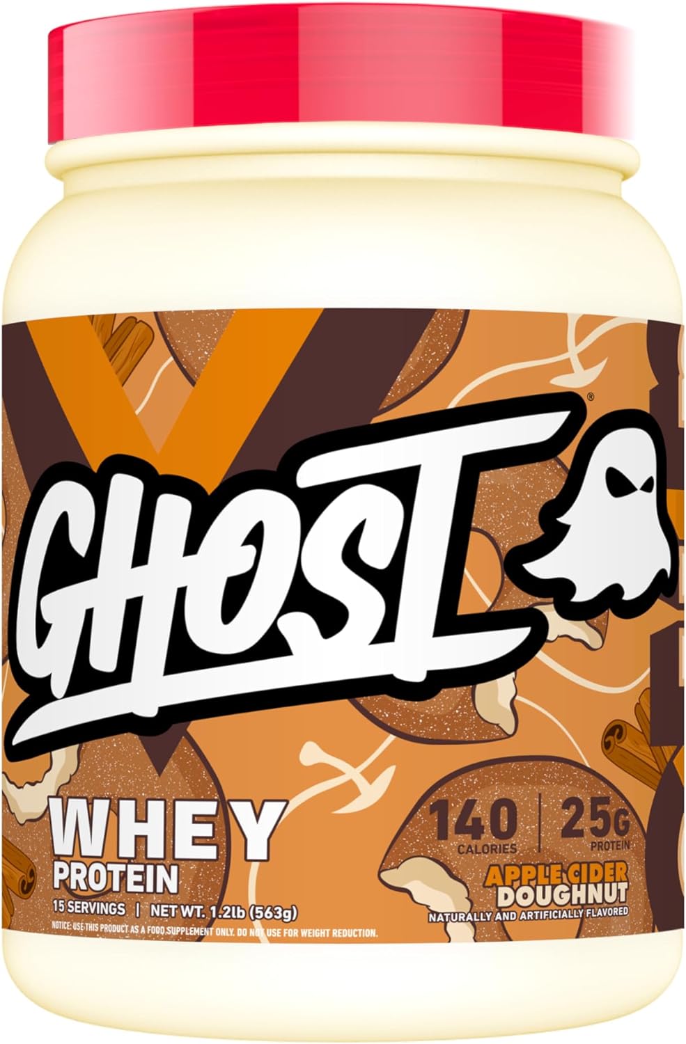 GHOST Whey Protein Powder 2LB Tub, 25G of Protein Various Flavors