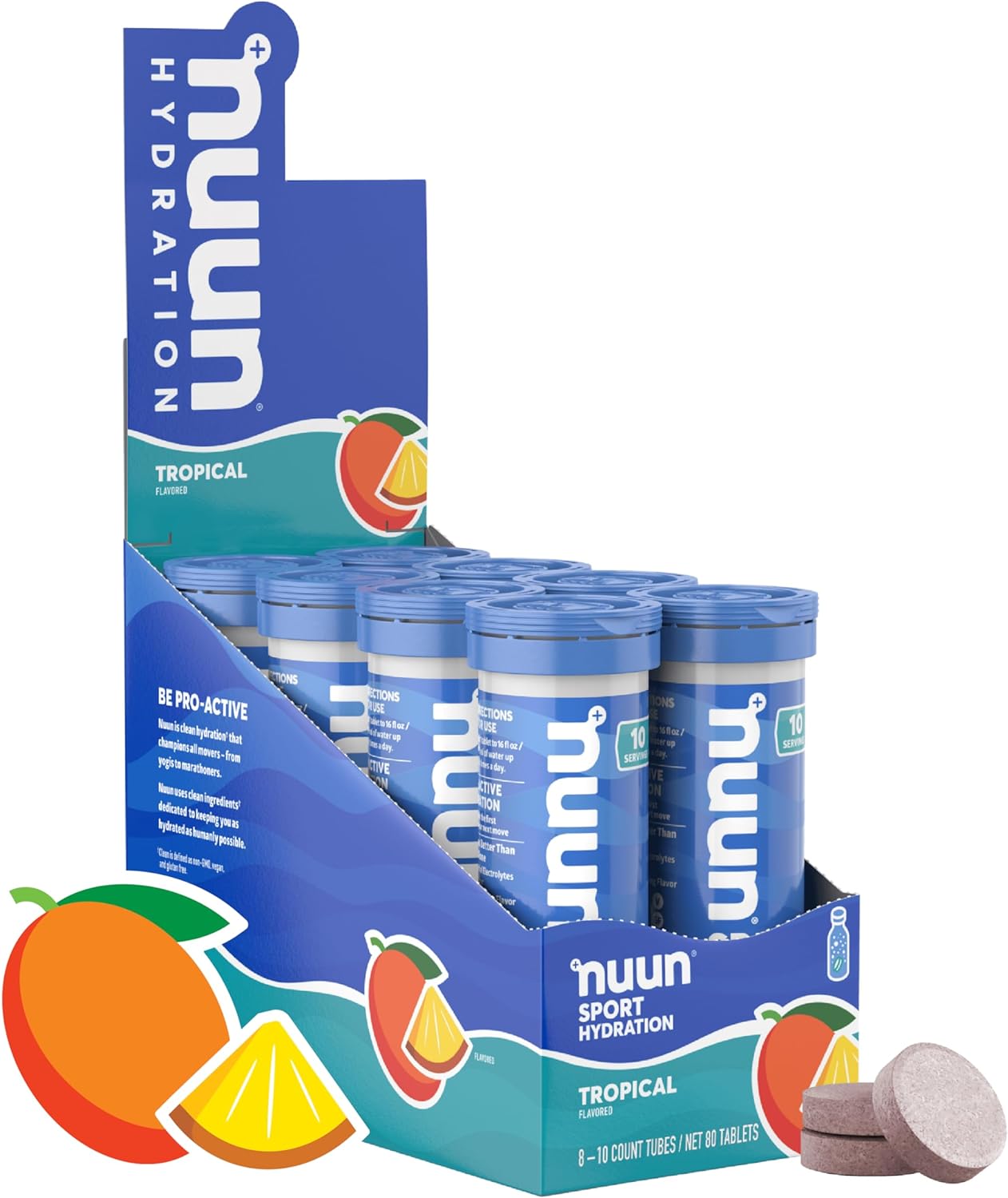 Nuun Sport Electrolyte Tablets for Proactive Hydration