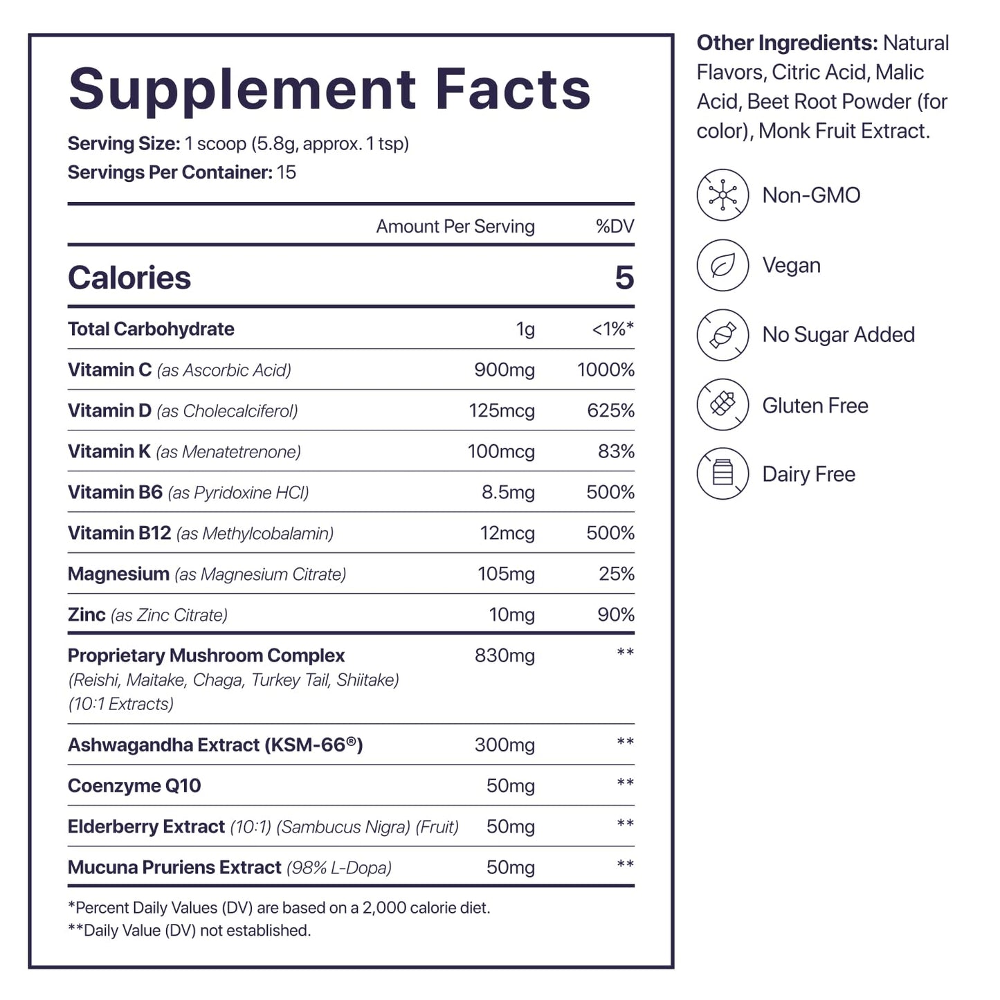 Beam Core Immune Support Citrus Drink