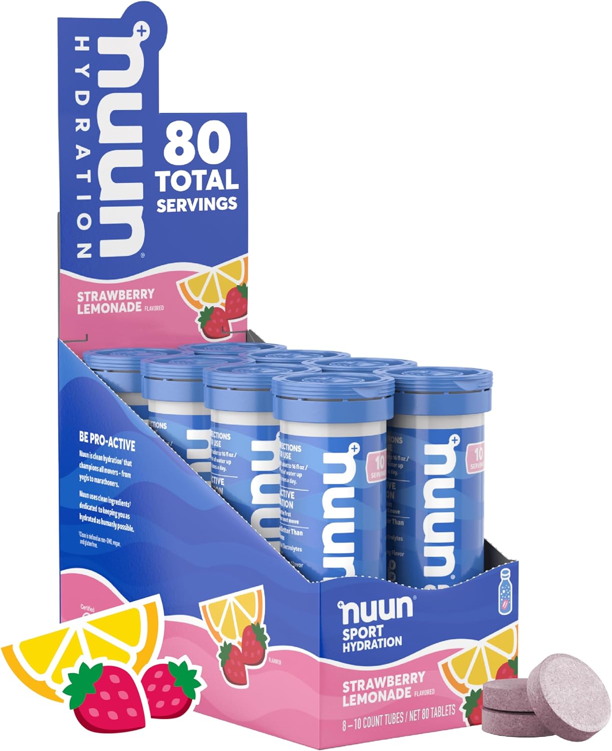 Nuun Sport Electrolyte Tablets for Proactive Hydration