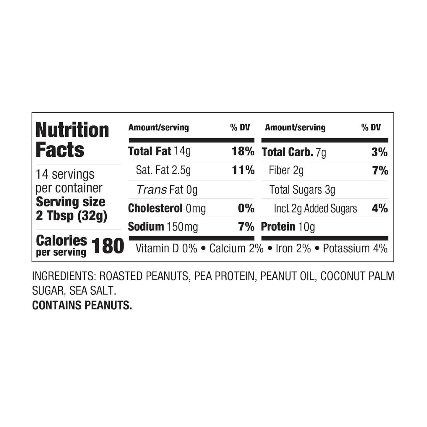 Pbfit Peanut Butter 16 Oz (Pack of 2)