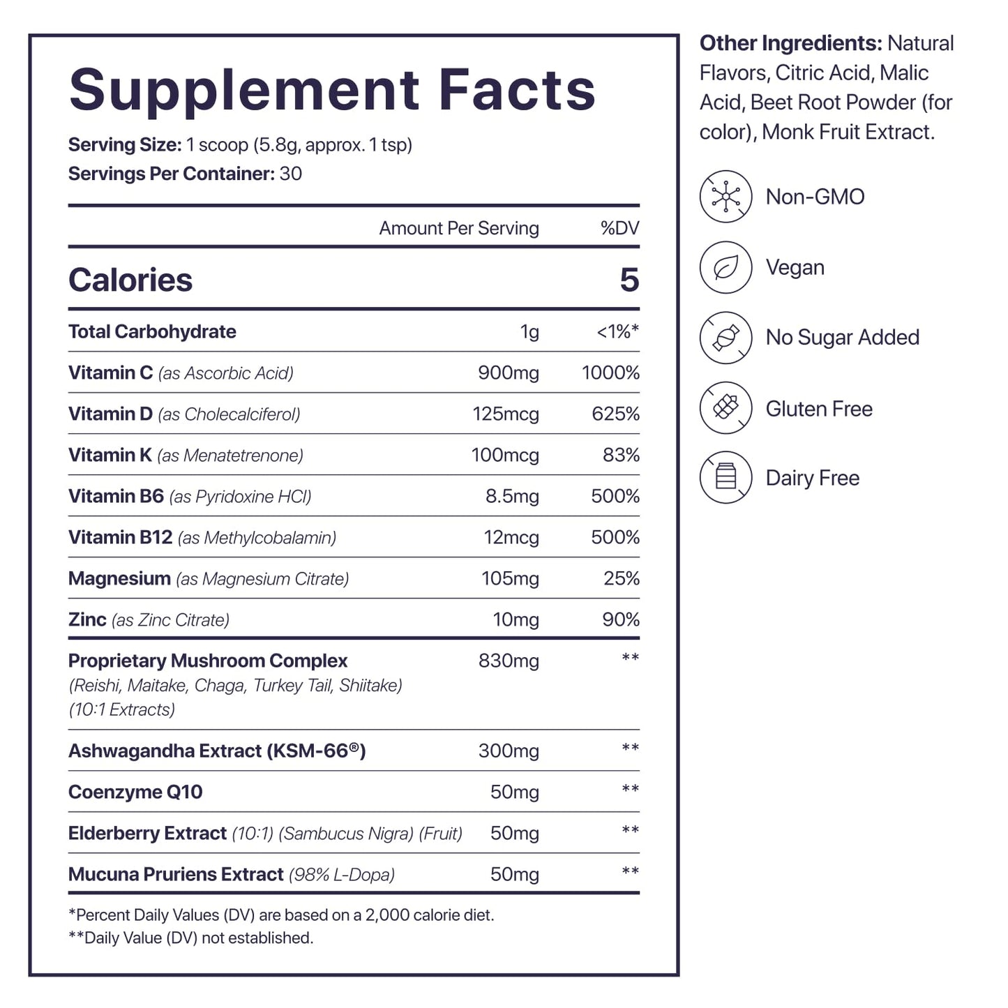 Beam Core Immune Support Citrus Drink