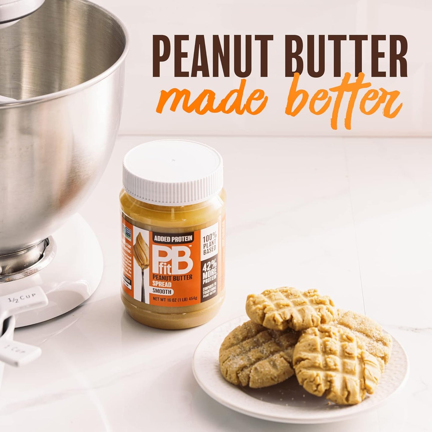 Pbfit Peanut Butter 16 Oz (Pack of 2)