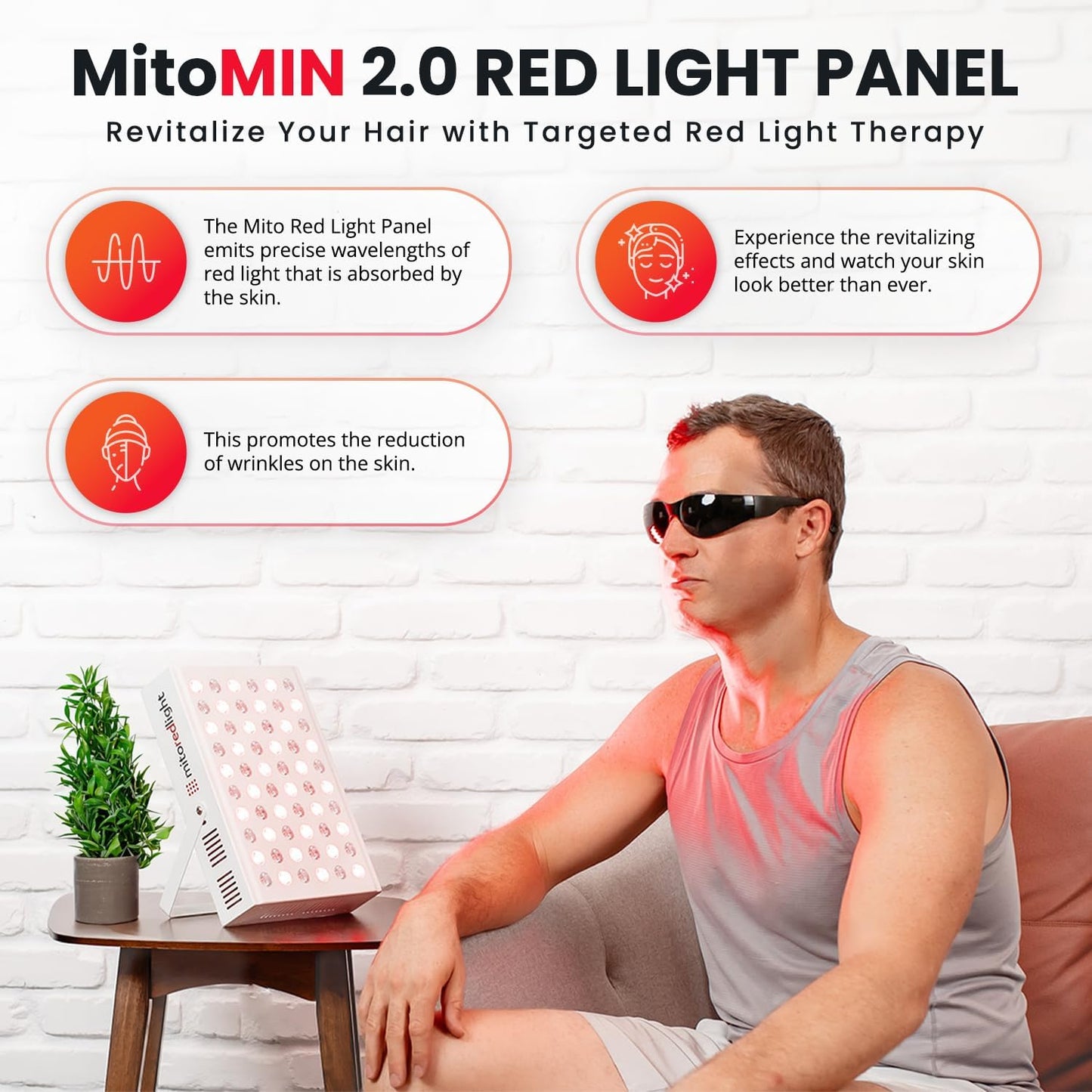 Mito Red Light - Mitomin 2.0 - Panels - Red Light Therapy