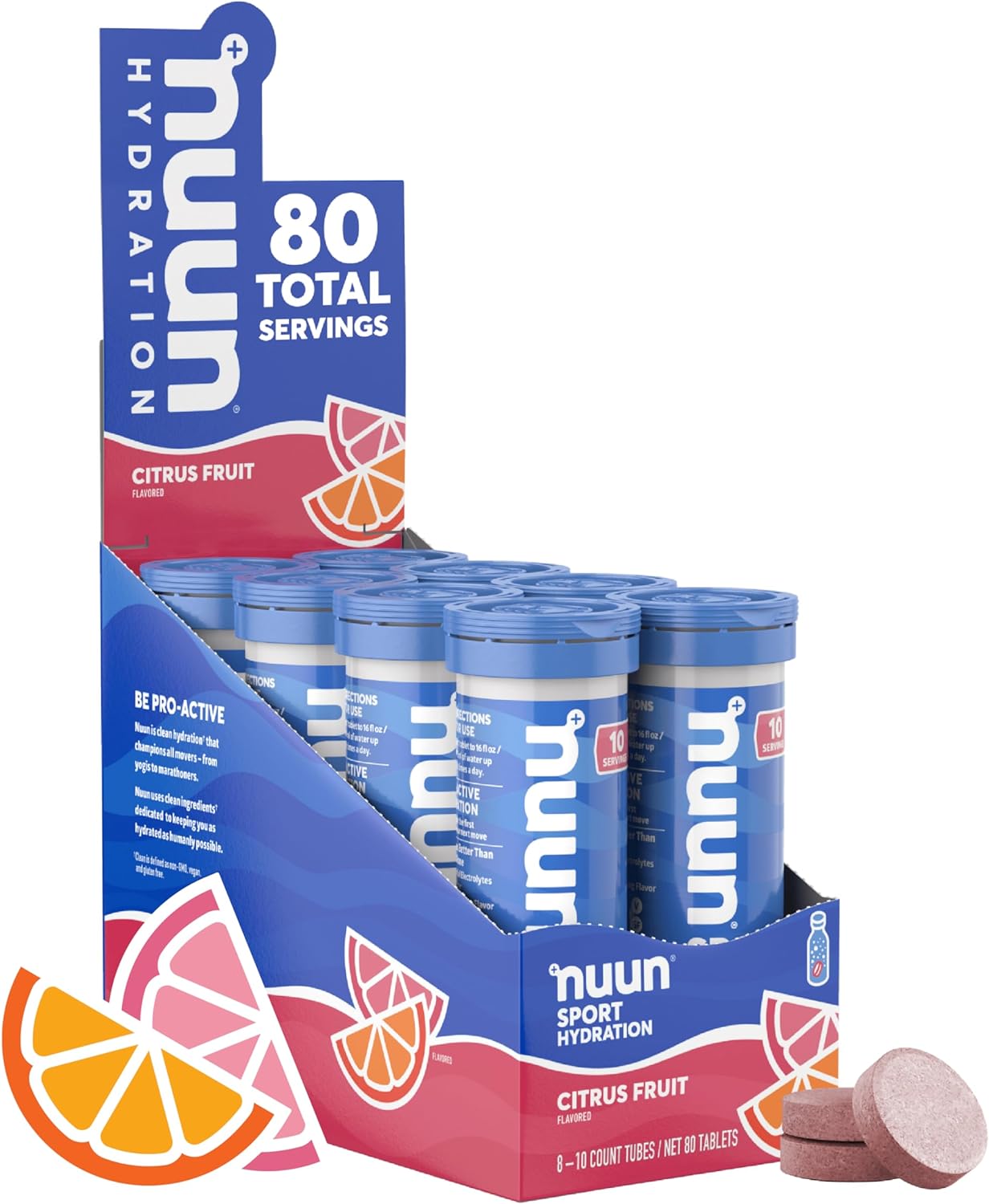 Nuun Sport Electrolyte Tablets for Proactive Hydration