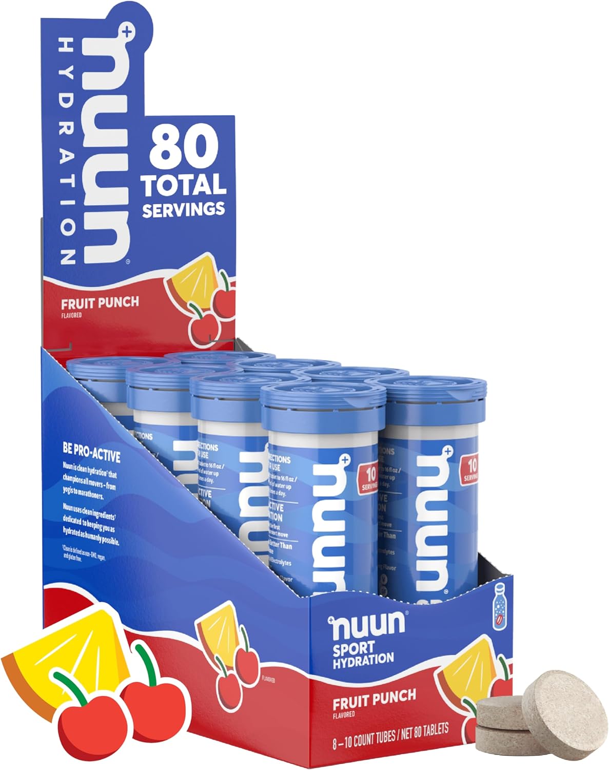 Nuun Sport Electrolyte Tablets for Proactive Hydration